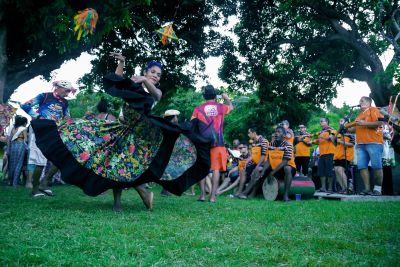 Mestres de cultura do Pará se apresentam no Centro de Folclore, no RJ