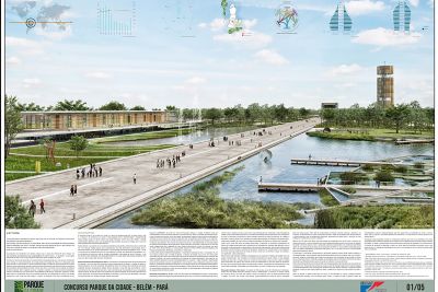 Estado apresenta proposta vencedora do concurso para o Parque da Cidade