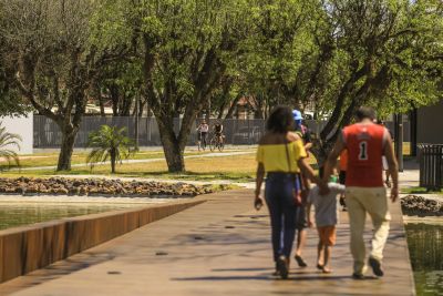 Parque Urbano Belém Porto Futuro começa a receber público e se torna opção de lazer para paraenses e turistas