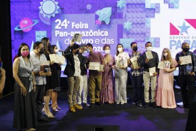 Cerimônia de premiação do Prêmio Literário Ioepa Dalcídio Jurandir 2019 emociona os 14 vencedores neste sábado (04)