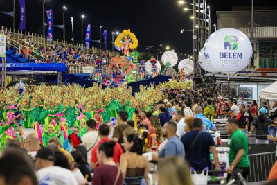 Sustentabilidade, Amazônia e COP 30 são destaques do desfile na Aldeia Amazônica