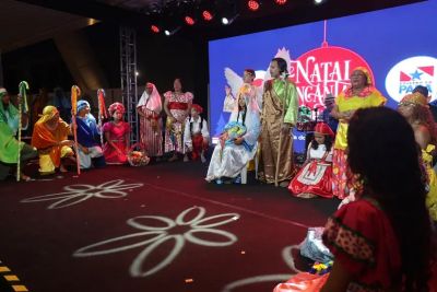 Natal Encantado no Parque da Cidade encanta público com Pastorinha e Coro Carlos Gomes