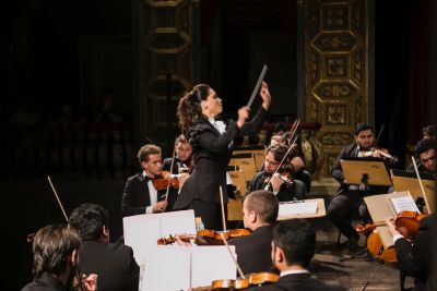 notícia:  Orquestra Sinfônica do Theatro da Paz celebra Dia Internacional da Mulher