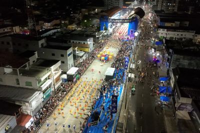 Carnaval de Belém lota a Aldeia Amazônica no primeiro dia do Grupo Especial