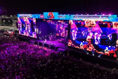 Segundo final de semana do Parárraiá conta com grandes shows e transmissão do jogo da seleção brasileira